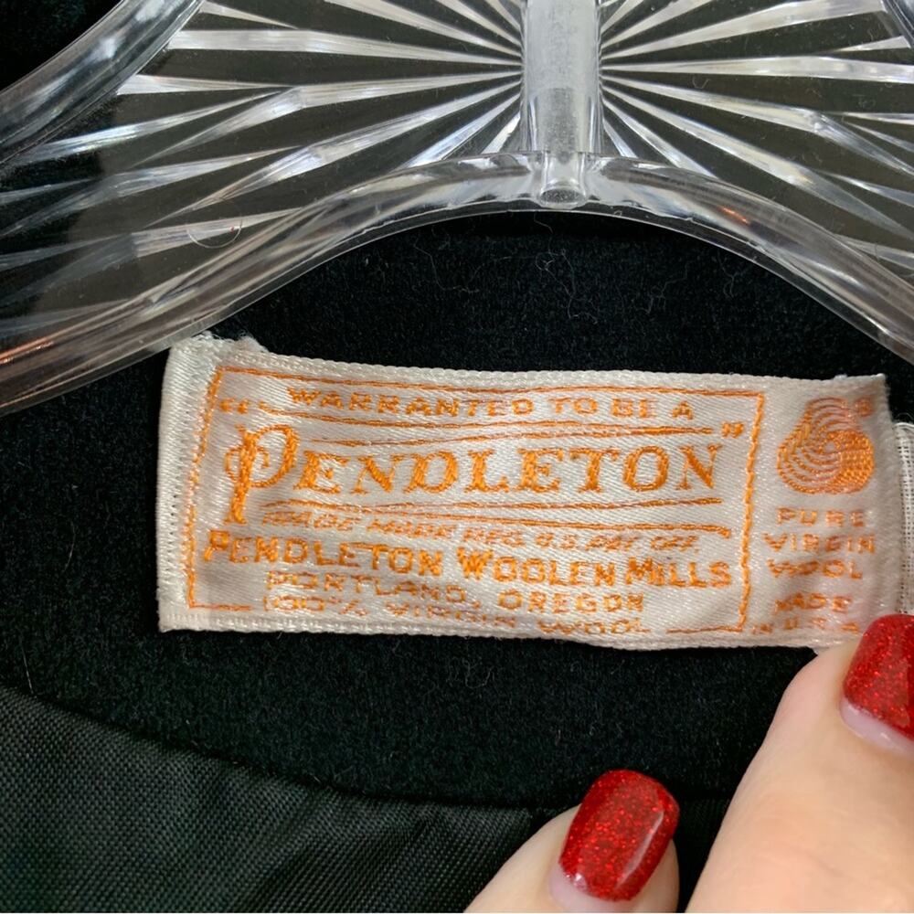 Pendleton Wool Black Blazer - image 2